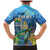 Aruba Sea Turtle Family Matching Mermaid Dress and Hawaiian Shirt Underwater Landscape - Wonder Print Shop