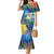 Aruba Sea Turtle Family Matching Mermaid Dress and Hawaiian Shirt Underwater Landscape - Wonder Print Shop