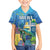 Aruba Sea Turtle Family Matching Short Sleeve Bodycon Dress and Hawaiian Shirt Underwater Landscape - Wonder Print Shop