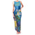 Aruba Sea Turtle Family Matching Tank Maxi Dress and Hawaiian Shirt Underwater Landscape - Wonder Print Shop