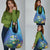 Aruba Sea Turtle Grocery Bag Underwater Landscape