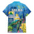 Aruba Sea Turtle Hawaiian Shirt Underwater Landscape - Wonder Print Shop