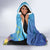 Aruba Sea Turtle Hooded Blanket Underwater Landscape