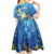 Aruba Sea Turtle Kid Short Sleeve Dress Underwater Landscape - Wonder Print Shop