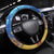 Aruba Sea Turtle Steering Wheel Cover Underwater Landscape - Wonder Print Shop