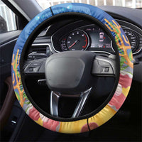 Aruba Sea Turtle Steering Wheel Cover Underwater Landscape - Wonder Print Shop