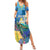 Aruba Sea Turtle Summer Maxi Dress Underwater Landscape - Wonder Print Shop