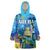 Aruba Sea Turtle Wearable Blanket Hoodie Underwater Landscape - Wonder Print Shop