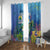 Aruba Sea Turtle Window Curtain Underwater Landscape - Wonder Print Shop