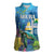 Aruba Sea Turtle Women Sleeveless Polo Shirt Underwater Landscape - Wonder Print Shop