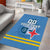 Custom Aruba Coat Of Arms Area Rug With Flag Style - Wonder Print Shop