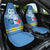 Custom Aruba Coat Of Arms Car Seat Cover With Flag Style - Wonder Print Shop