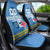 Custom Aruba Coat Of Arms Car Seat Cover With Flag Style - Wonder Print Shop