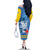 Custom Aruba Coat Of Arms Family Matching Off The Shoulder Long Sleeve Dress and Hawaiian Shirt With Flag Style - Wonder Print Shop