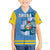 Custom Aruba Coat Of Arms Family Matching Off Shoulder Maxi Dress and Hawaiian Shirt With Flag Style - Wonder Print Shop
