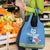 Custom Aruba Coat Of Arms Grocery Bag With Flag Style