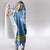Custom Aruba Coat Of Arms Hooded Blanket With Flag Style