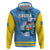 Custom Aruba Coat Of Arms Hoodie With Flag Style - Wonder Print Shop