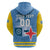 Custom Aruba Coat Of Arms Hoodie With Flag Style - Wonder Print Shop