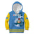 Custom Aruba Coat Of Arms Kid Hoodie With Flag Style - Wonder Print Shop