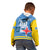 Custom Aruba Coat Of Arms Kid Hoodie With Flag Style - Wonder Print Shop