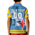 Custom Aruba Coat Of Arms Kid Polo Shirt With Flag Style - Wonder Print Shop