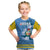 Custom Aruba Coat Of Arms Kid T Shirt With Flag Style - Wonder Print Shop