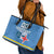 Custom Aruba Coat Of Arms Leather Tote Bag With Flag Style - Wonder Print Shop