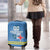 Custom Aruba Coat Of Arms Luggage Cover With Flag Style - Wonder Print Shop