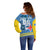 Custom Aruba Coat Of Arms Off Shoulder Sweater With Flag Style - Wonder Print Shop
