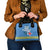 Custom Aruba Coat Of Arms Shoulder Handbag With Flag Style