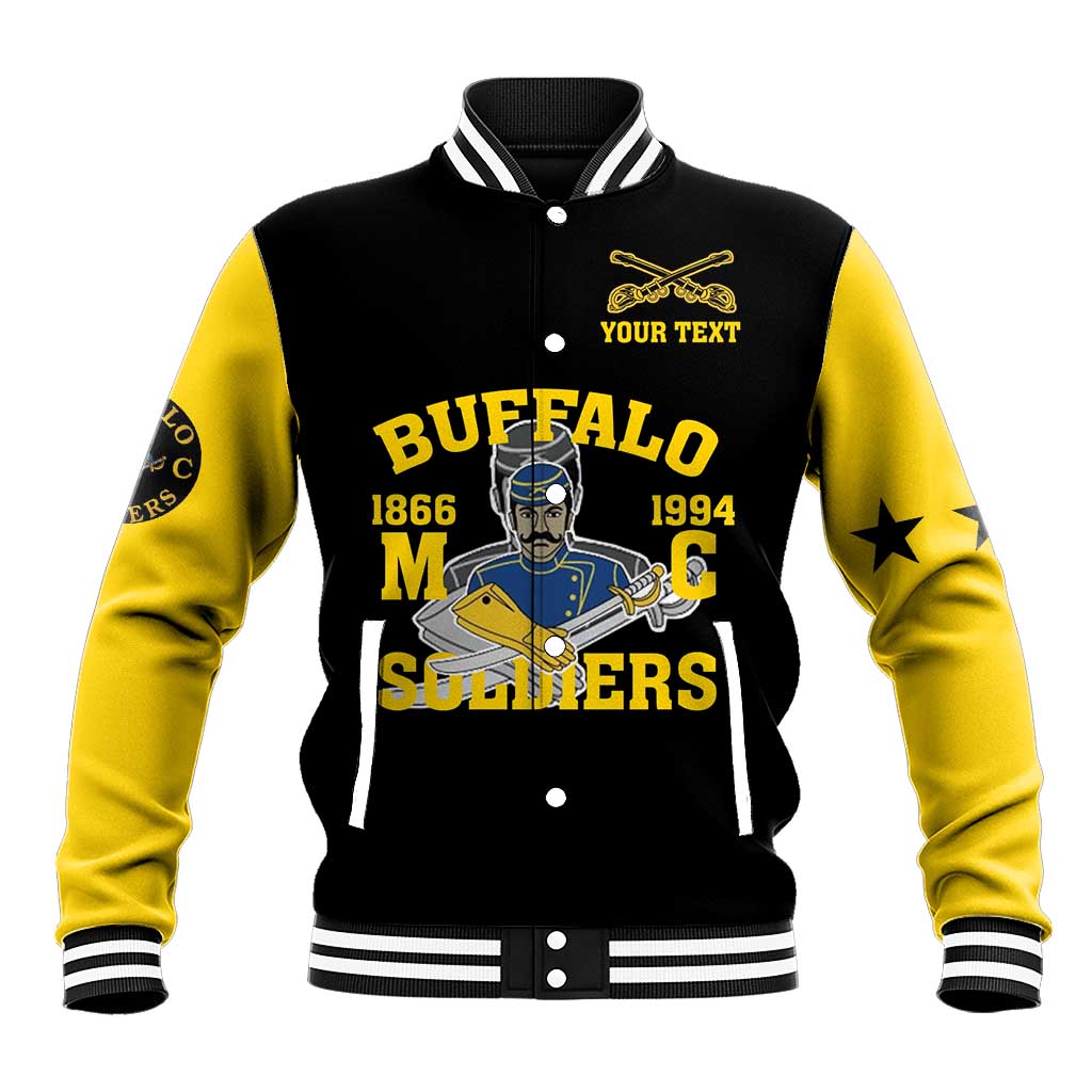 Personalized Buffalo Soldier Baseball Jacket We Can We Will Ready And Forward - Wonder Print Shop