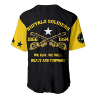 Personalized Buffalo Soldier Baseball Jersey We Can We Will Ready And Forward - Wonder Print Shop