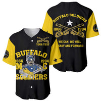 Personalized Buffalo Soldier Baseball Jersey We Can We Will Ready And Forward - Wonder Print Shop