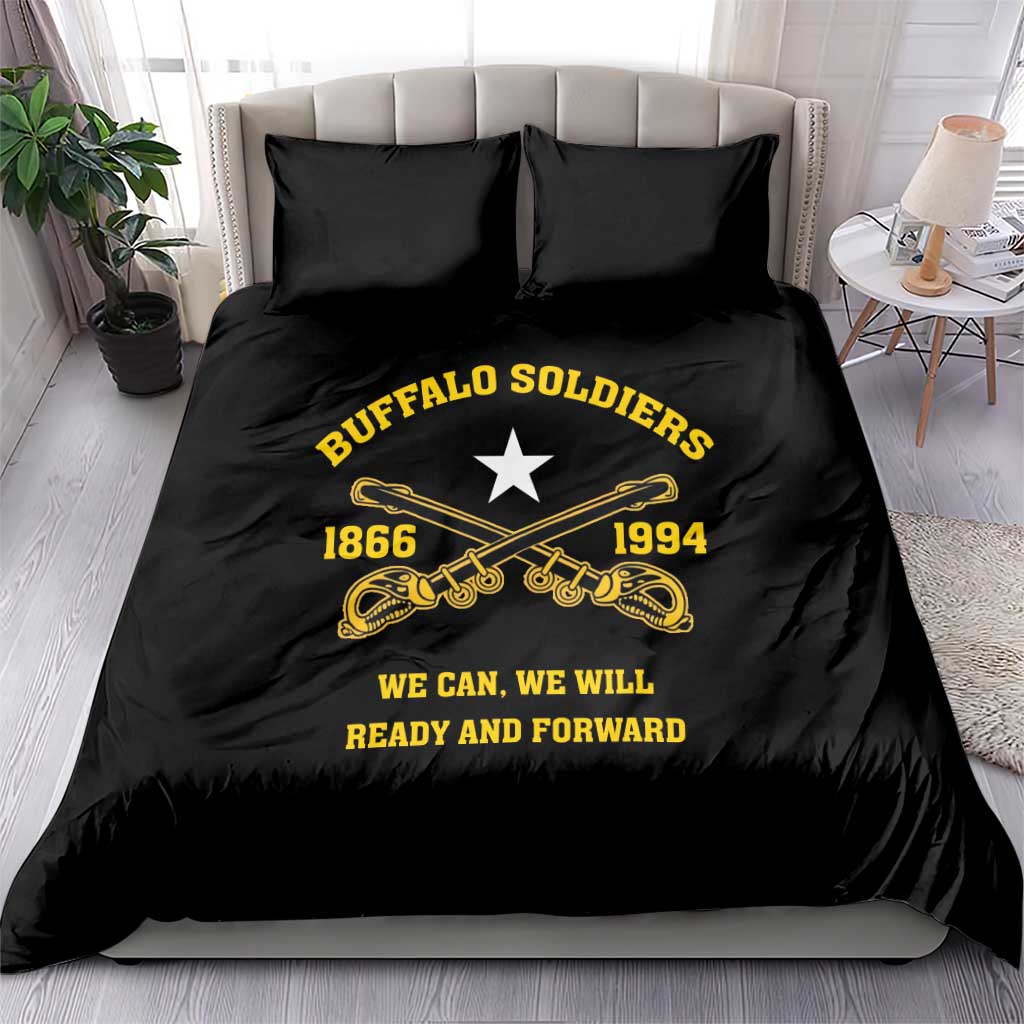 Buffalo Soldier Bedding Set We Can We Will Ready And Forward - Wonder Print Shop