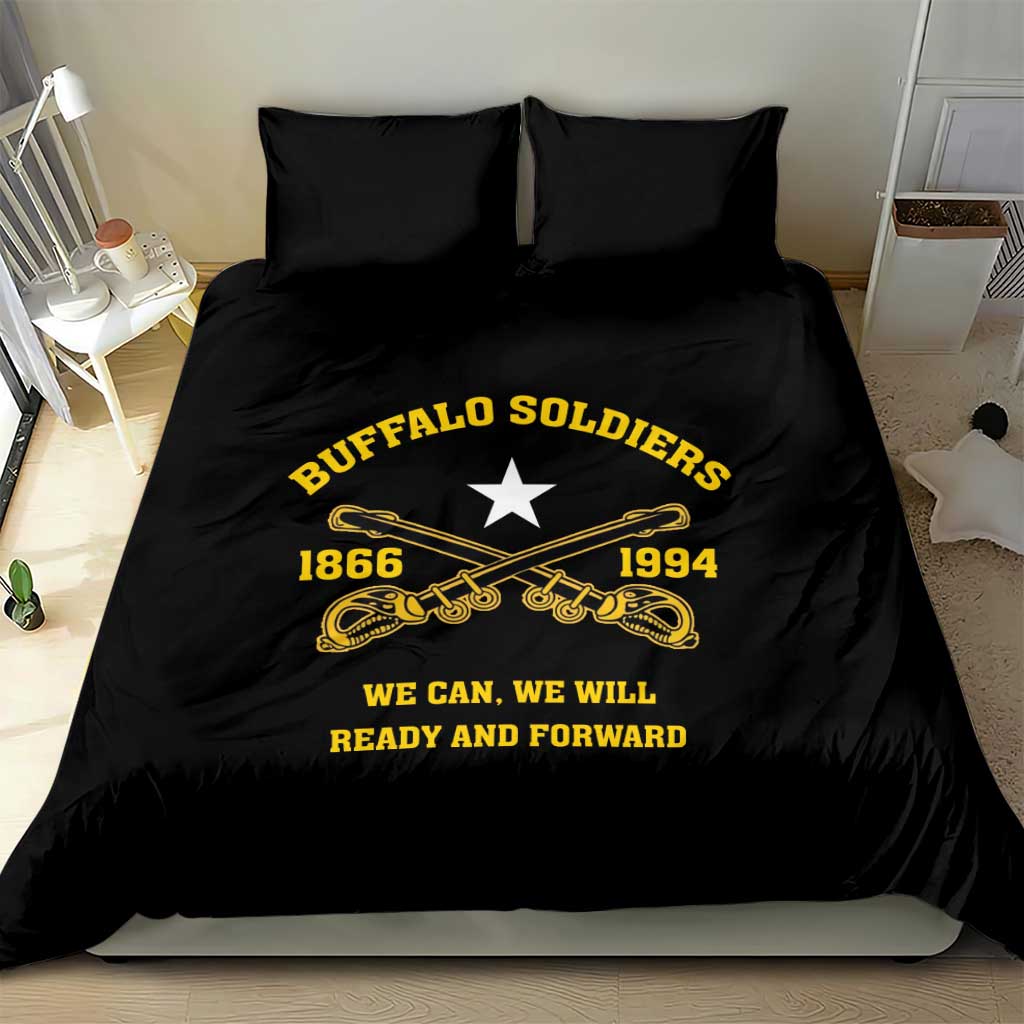 Buffalo Soldier Bedding Set We Can We Will Ready And Forward - Wonder Print Shop
