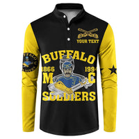 Personalized Buffalo Soldier Button Sweatshirt We Can We Will Ready And Forward - Wonder Print Shop
