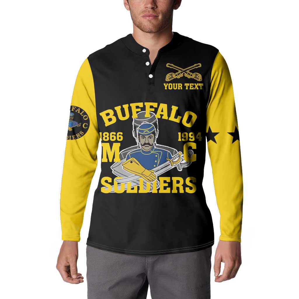 Personalized Buffalo Soldier Button Sweatshirt We Can We Will Ready And Forward - Wonder Print Shop