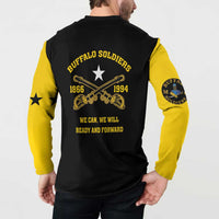 Personalized Buffalo Soldier Button Sweatshirt We Can We Will Ready And Forward - Wonder Print Shop