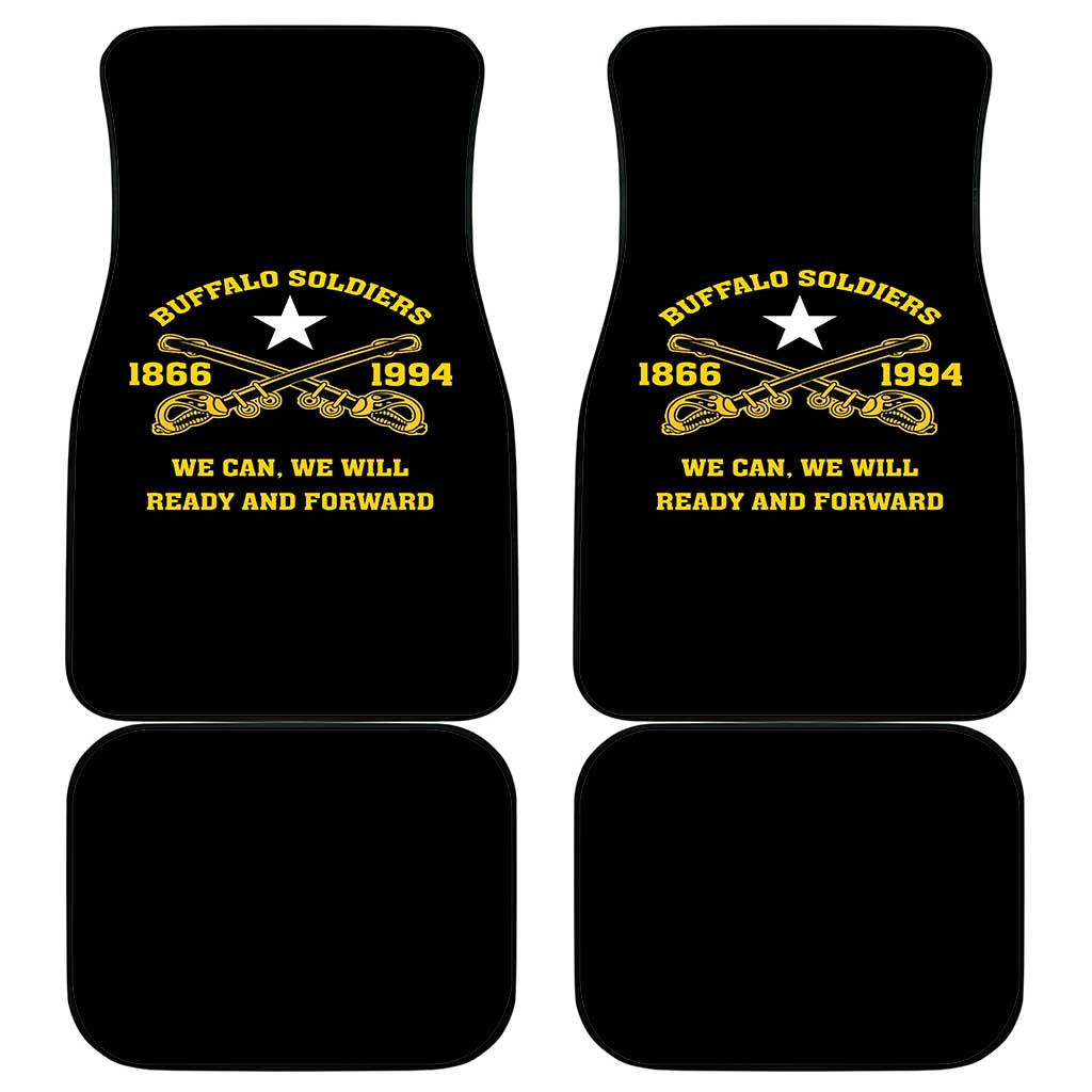 Buffalo Soldier Car Mats We Can We Will Ready And Forward - Wonder Print Shop
