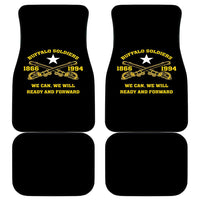 Buffalo Soldier Car Mats We Can We Will Ready And Forward - Wonder Print Shop
