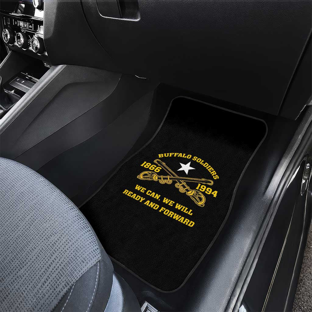 Buffalo Soldier Car Mats We Can We Will Ready And Forward - Wonder Print Shop