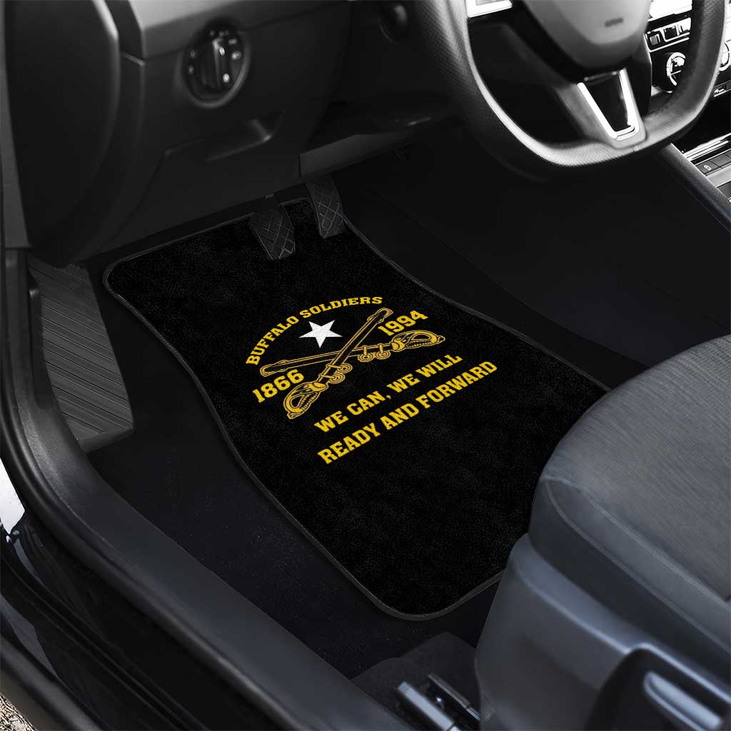 Buffalo Soldier Car Mats We Can We Will Ready And Forward - Wonder Print Shop