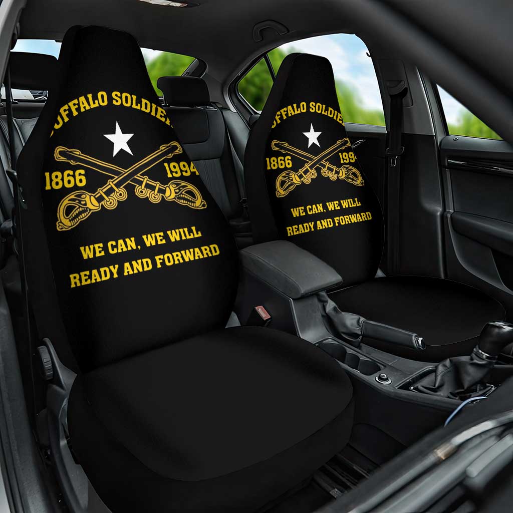 Buffalo Soldier Car Seat Cover We Can We Will Ready And Forward - Wonder Print Shop