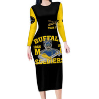 Personalized Buffalo Soldier Family Matching Long Sleeve Bodycon Dress and Hawaiian Shirt We Can We Will Ready And Forward - Wonder Print Shop