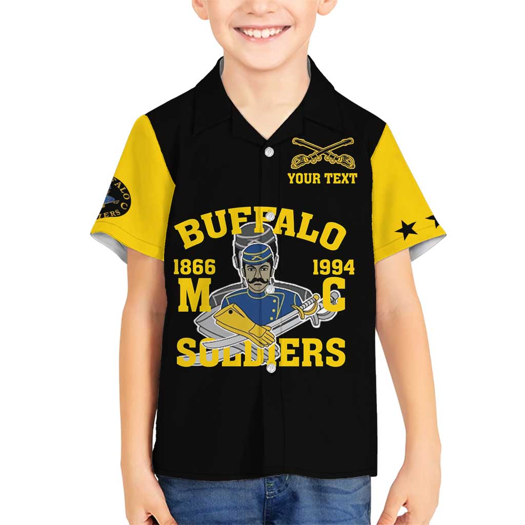 Personalized Buffalo Soldier Family Matching Off Shoulder Maxi Dress and Hawaiian Shirt We Can We Will Ready And Forward - Wonder Print Shop