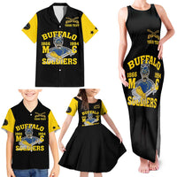 Personalized Buffalo Soldier Family Matching Tank Maxi Dress and Hawaiian Shirt We Can We Will Ready And Forward - Wonder Print Shop