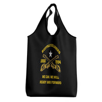 Buffalo Soldier Grocery Bag We Can We Will Ready And Forward