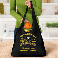 Buffalo Soldier Grocery Bag We Can We Will Ready And Forward