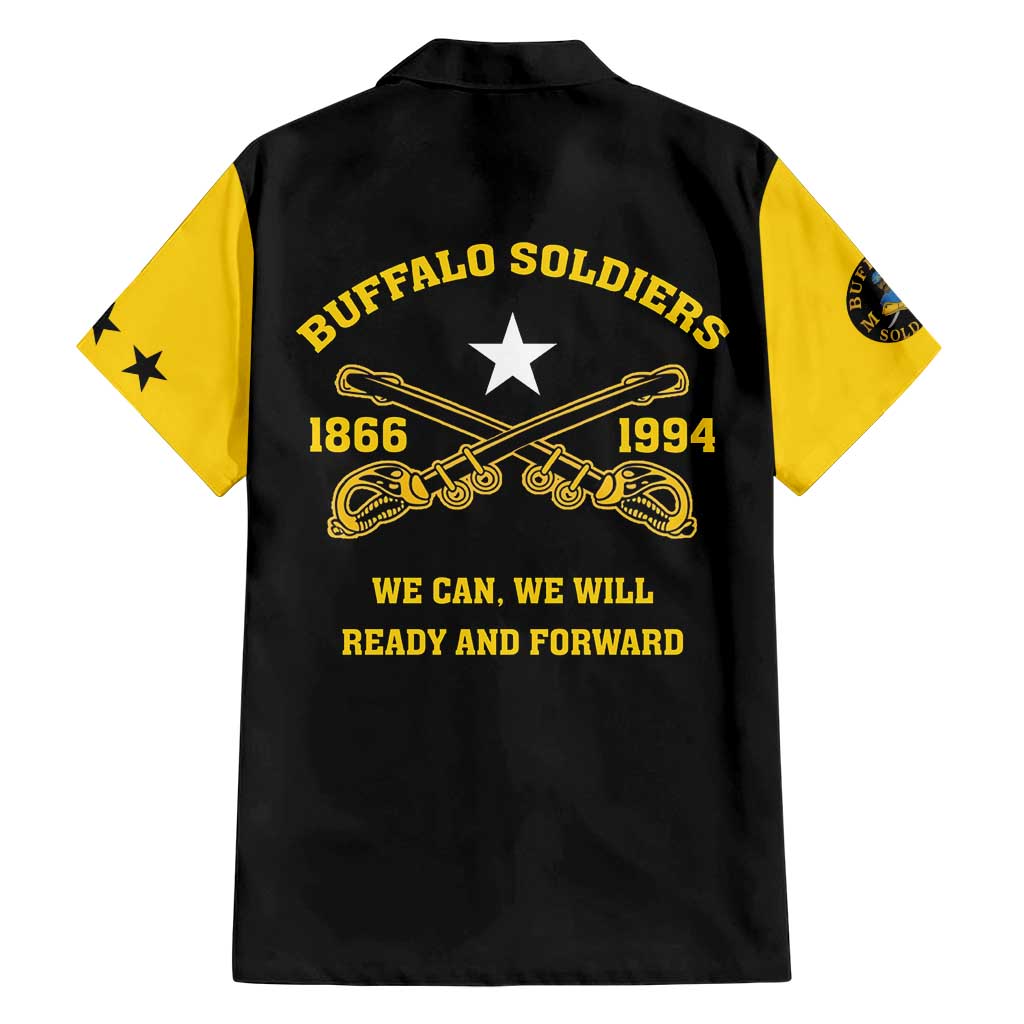 Personalized Buffalo Soldier Hawaiian Shirt We Can We Will Ready And Forward - Wonder Print Shop